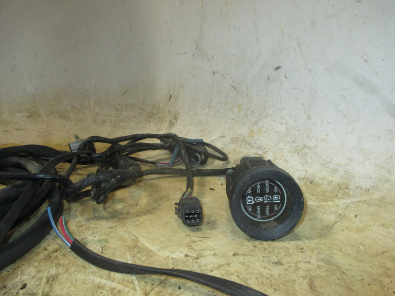 Evinrude 115hp 2 stroke outboard 15FT BRP rigging harness/monitor gauge