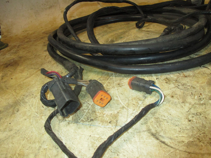 Evinrude 115hp 2 stroke outboard 15FT BRP rigging harness/monitor gauge