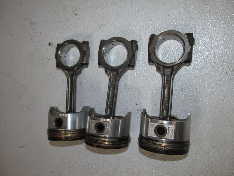 Suzuki DF70 70hp Outboard Piston and Rod Set of 3 (12111-99E01)