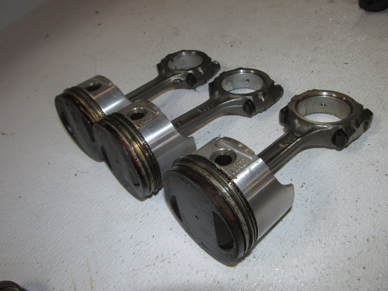 Suzuki DF70 70hp Outboard Piston and Rod Set of 3 (12111-99E01)