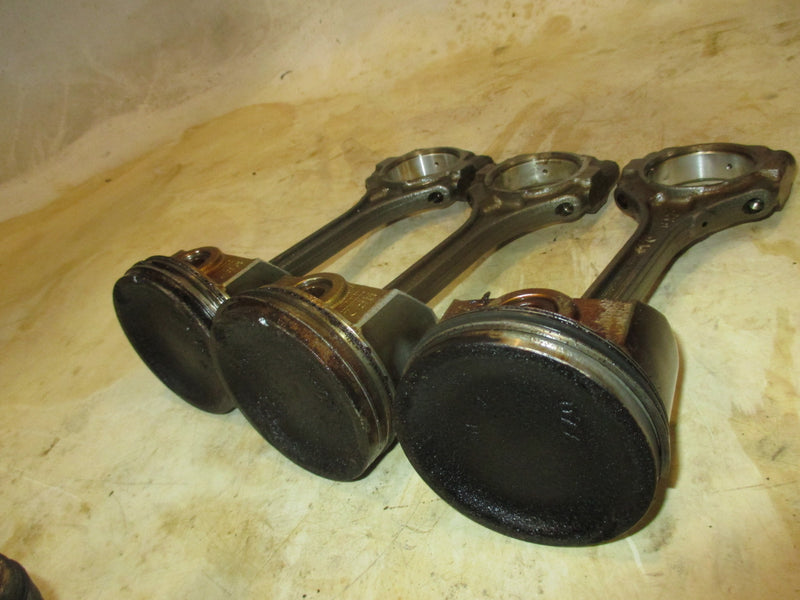 Honda BF90D 90hp 4 stroke outboard piston and rod set of 3