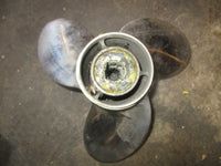 Load image into Gallery viewer, Evinrude ETEC 40hp outboard stainless prop 13 3/8 x 15
