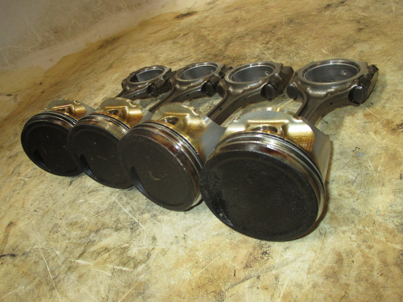 Honda BF90A 90hp 4 stroke outboard piston and rod set of 4