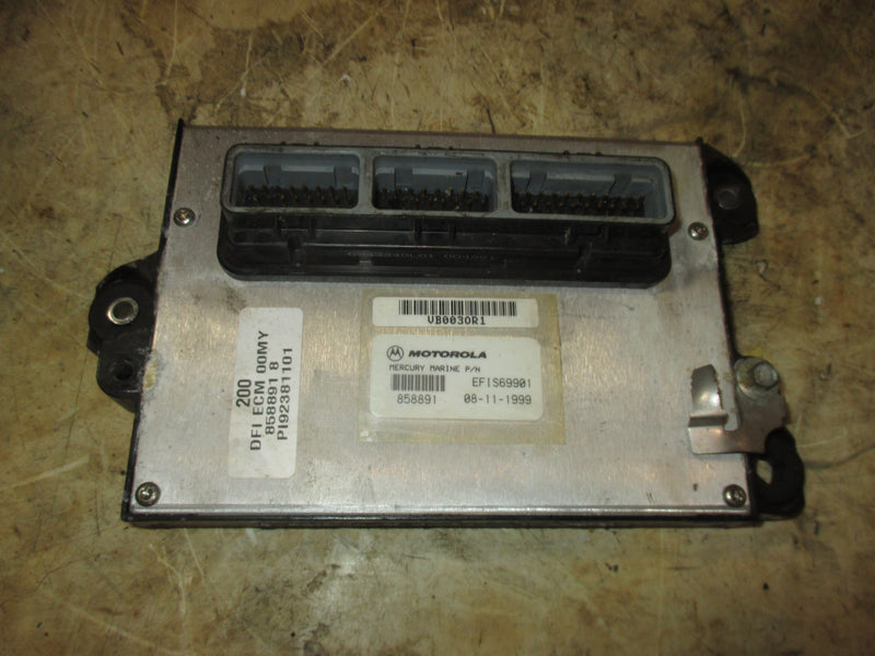 Mercury 200hp optimax 3.0L outboard ECM (858891-8)