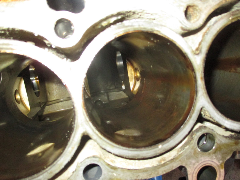 Honda BF90D 90hp 4 stroke outboard crankcase block SOLD AS IS