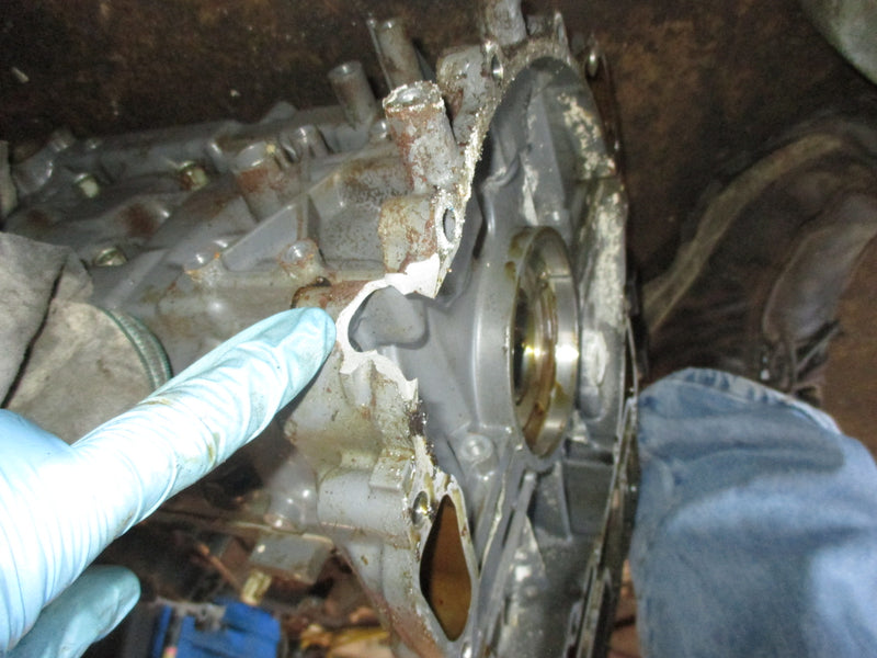 Honda BF90D 90hp 4 stroke outboard crankcase block SOLD AS IS