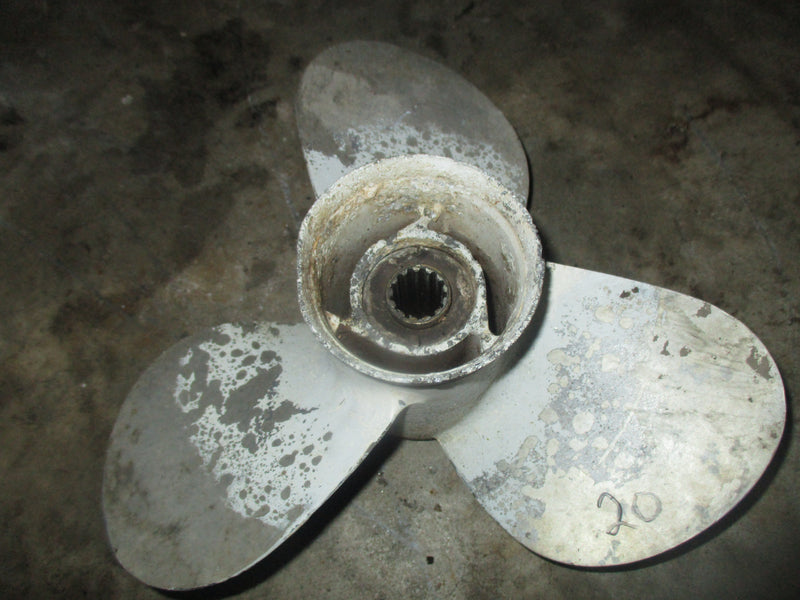 Yamaha 40-60hp 4 stroke outboard aluminum propeller (11 3/8 x 11-G)