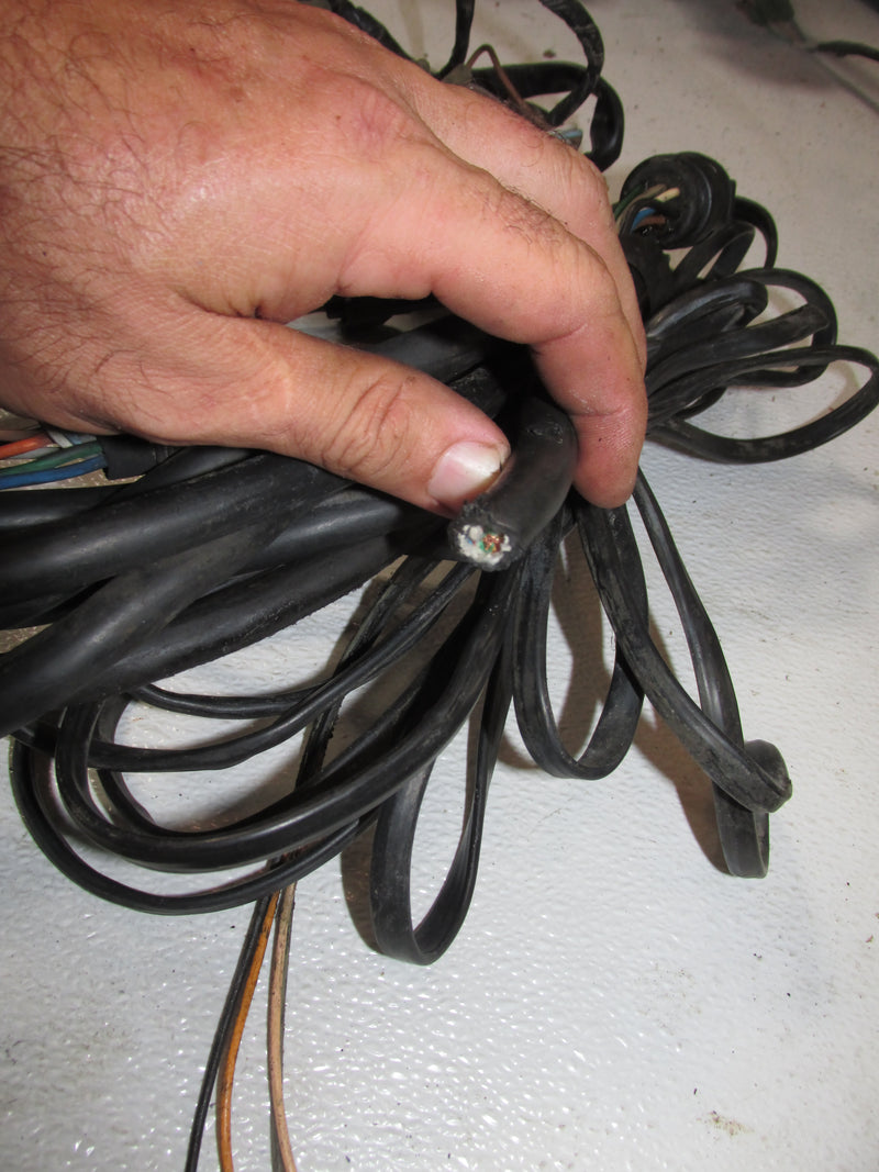 Suzuki DF115 115hp Outboard 20" Black Plug Rigging Harness w/ Ignition Harness