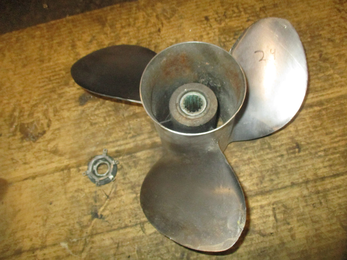 Mercury 150hp outboard stainless propeller (48-16314A417P)