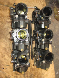 Load image into Gallery viewer, Johnson 175hp 60 degree ocean pro outboard carburetor set (439216)
