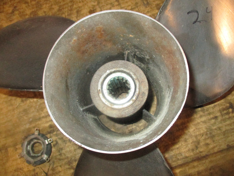 Mercury 150hp outboard stainless propeller (48-16314A417P)