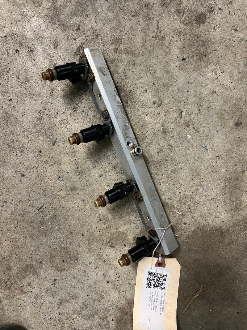 Honda BF90D 90hp 4 stroke outboard Fuel Rail and Injector Set (16450-ZY9-003)