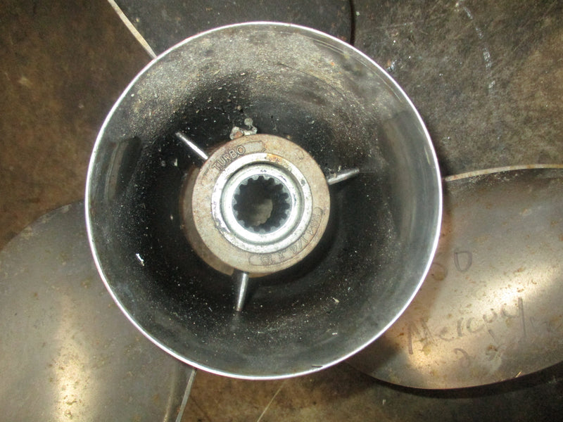 Mercury 225hp offshore 2 stroke outboard ss propellor turbo (13 1/4x15)