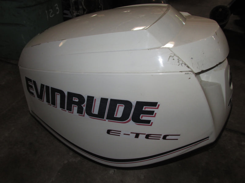 Evinrude Etec 130hp 2 Stroke Outboard Top Cowling