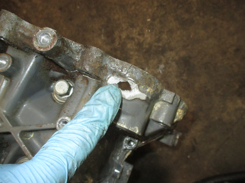 Honda BF90D 90hp outboard crankcase block
