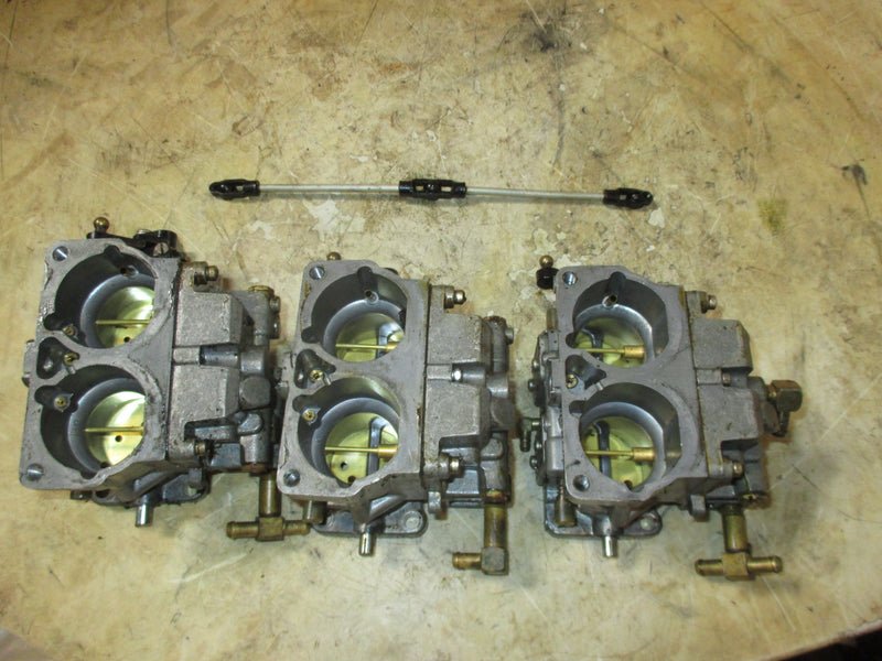 Mercury Mariner 225hp 2 Stroke outboard Carburetor Set (3326-828272-C)