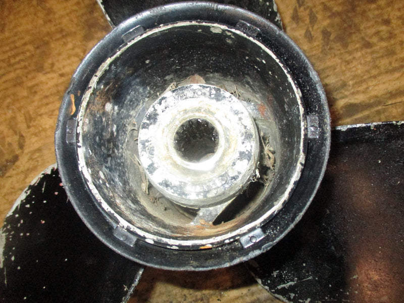 Johnson Evinrude outboard large hub aluminum propeller 13x17