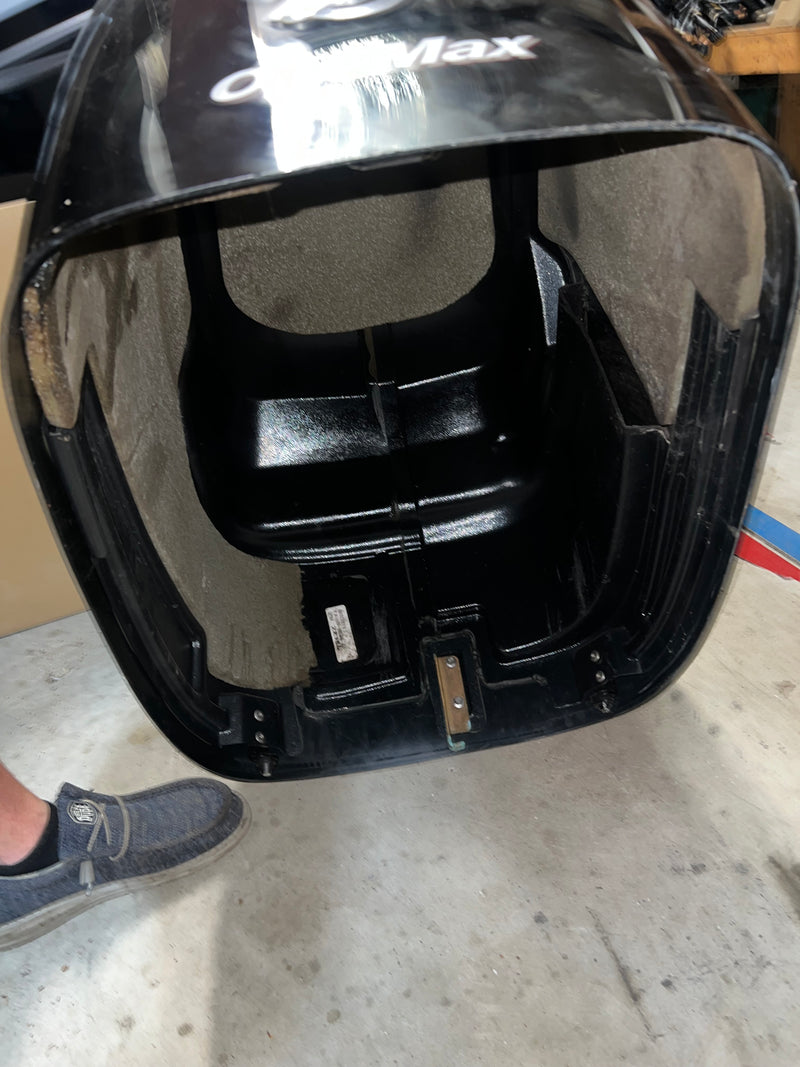 Mercury Optimax 115hp outboard top cowling