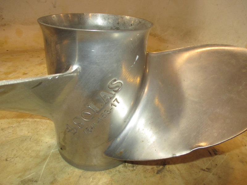 Honda BF115D 115hp 4 stroke outboard Solas stainless steel propellor