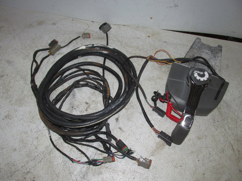 Evinrude Etec 130hp 2 Stroke Outboard BRP Top Mount Control Box w/ 15' Harness