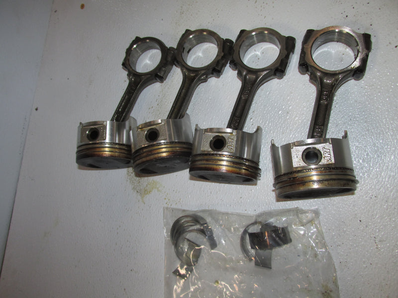 Suzuki DF70 70hp Outboard Piston and Rod Set of 4 (12111-99E01)