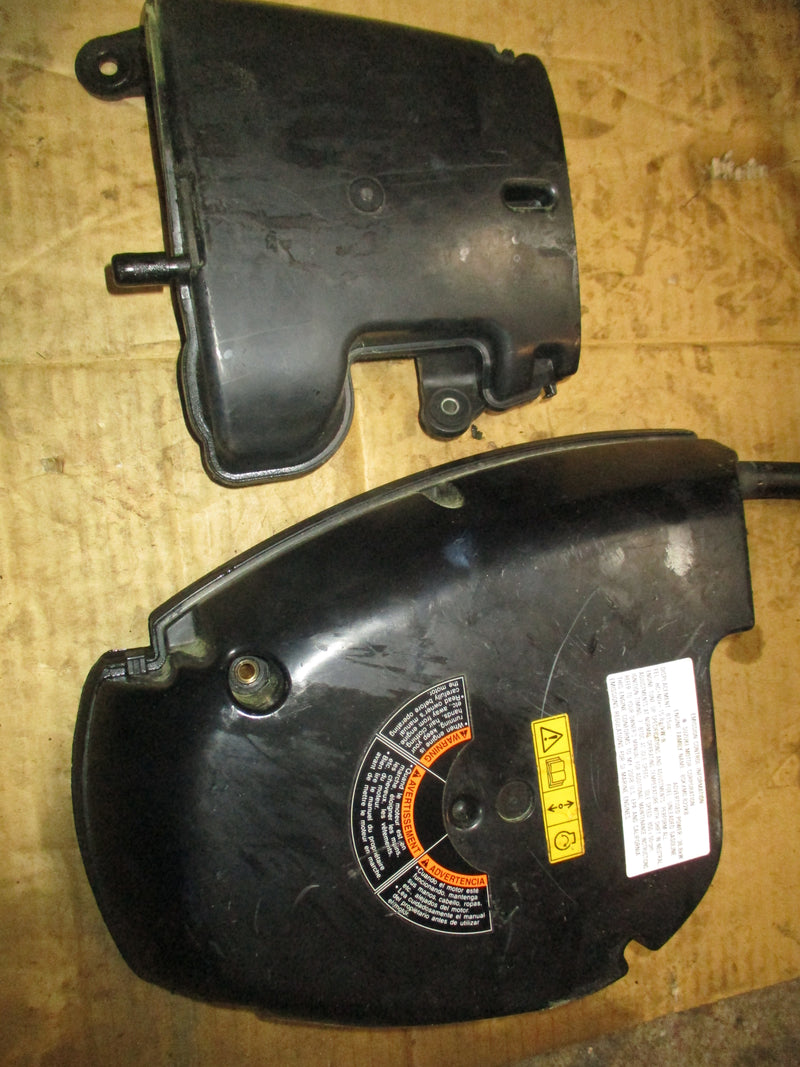Suzuki DF50 outboard Flywheel cover/ intake silencer