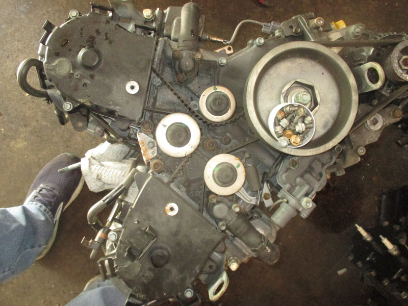 Honda BF225A 225hp 4 stroke outboard crankcase powerhead