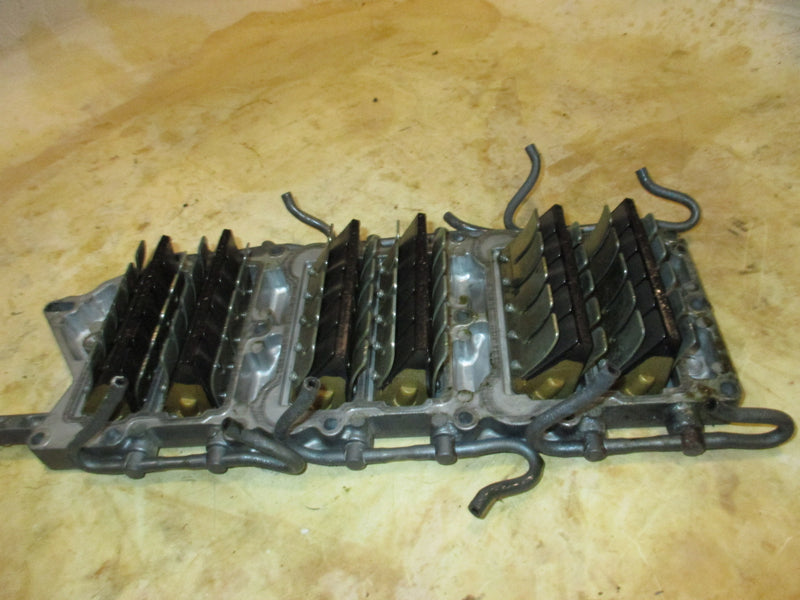 Yamaha 200hp OX66 2 stroke outboard intake manifold with reeds