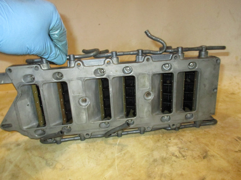 Yamaha 200hp OX66 2 stroke outboard intake manifold with reeds