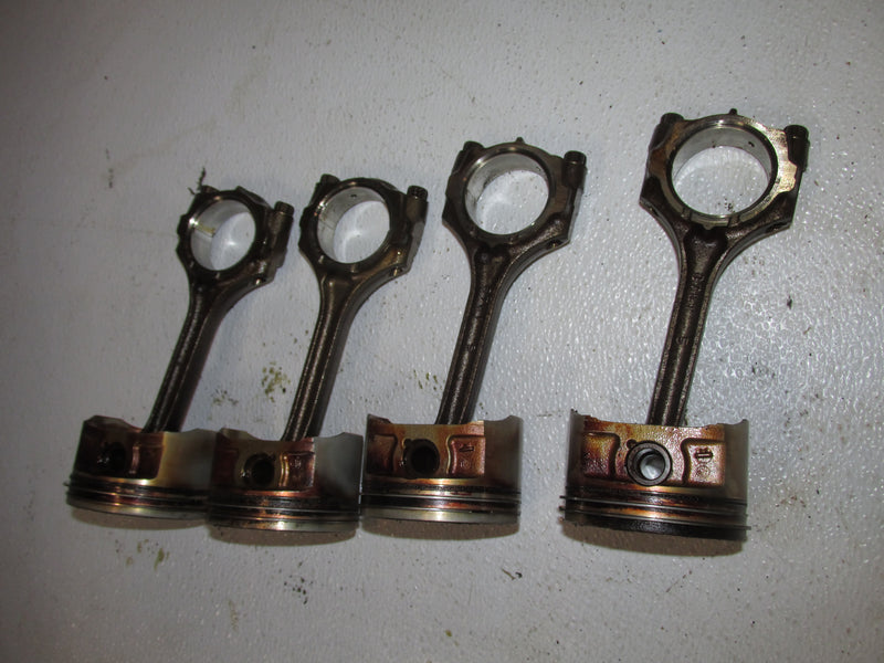 Suzuki DF90A 90hp Outboard Piston and Rod Set of 4 (12111-87L00)