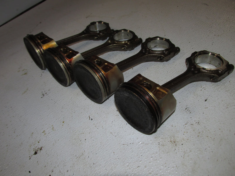 Suzuki DF90A 90hp Outboard Piston and Rod Set of 4 (12111-87L00)