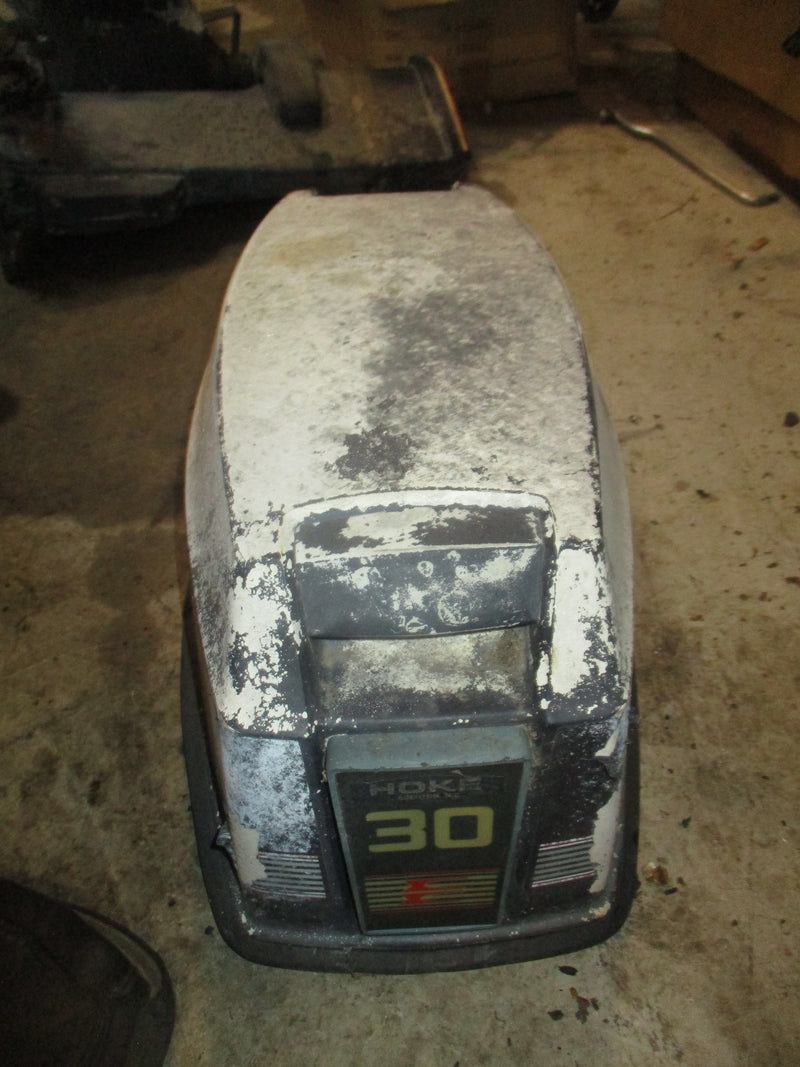 Evinrude 30hp 2 stroke outboard top cowling