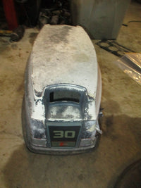 Load image into Gallery viewer, Evinrude 30hp 2 stroke outboard top cowling
