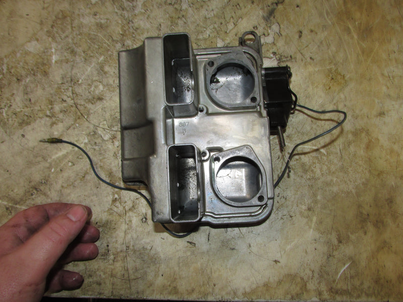 Yamaha 55hp 2 Stroke Outboard Intake Silencer / Magnetic Choke Solenoid