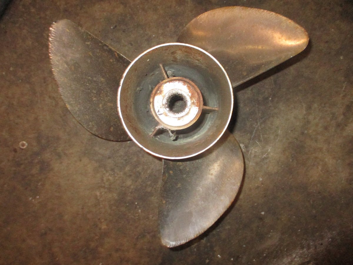Yamaha 150hp 2 stroke outboard counter rotation stainless propeller 13.75 x 17