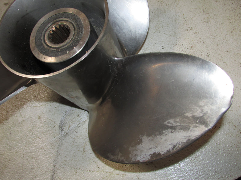 Johnson 130hp 2 Stroke Outboard Solas Stainless Propeller (14 3/4 X 17)