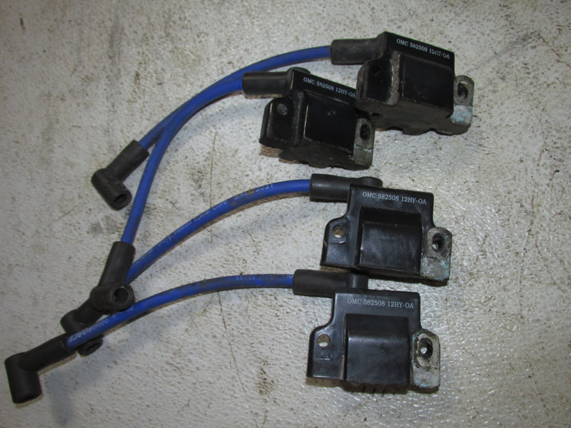 Johnson 130hp 2 Stroke Outboard Ignition Coil Set (582508)