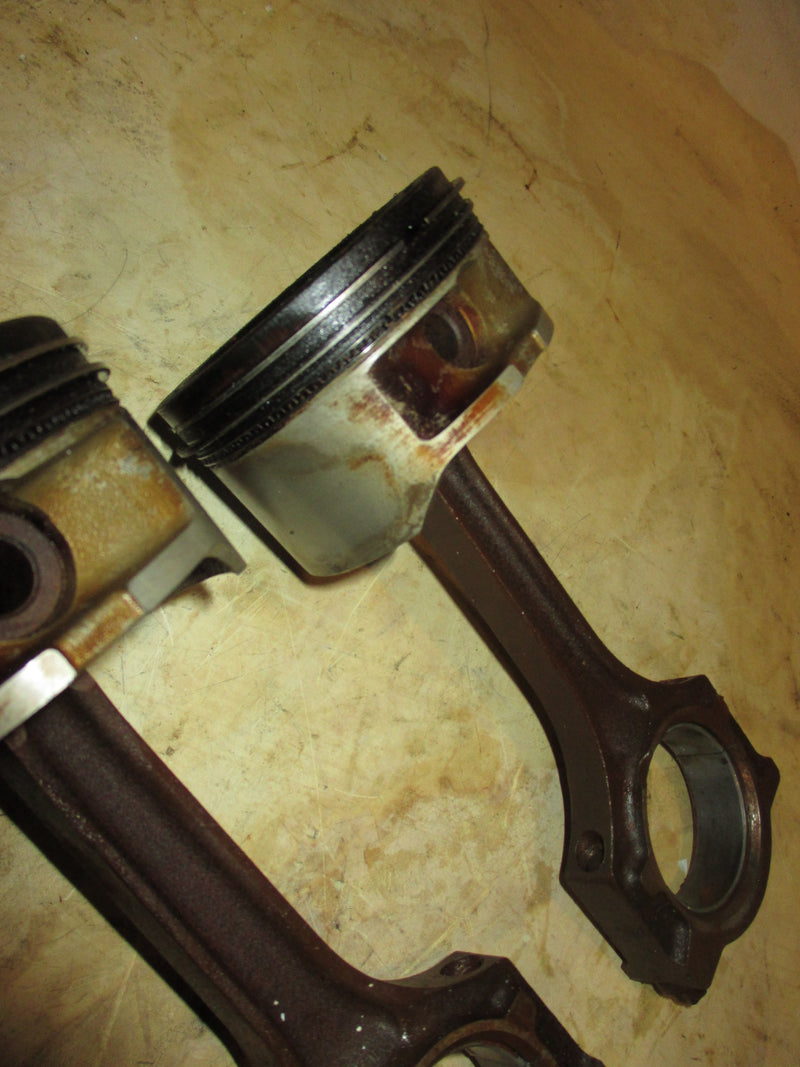Yamaha 90hp 4 stroke outboard piston and rod set of 3 (6D8-00)