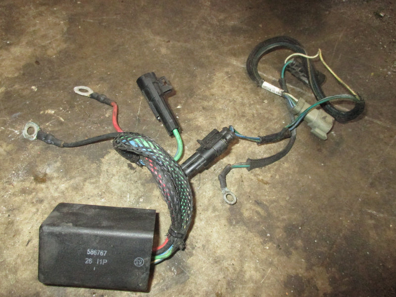 Evinrude 25hp Etec outboard tilt trim relay (586767)