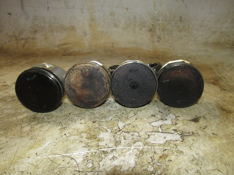 Yamaha 60hp 4 Stroke Outboard Piston and Rod Set of 4 (69W-00)