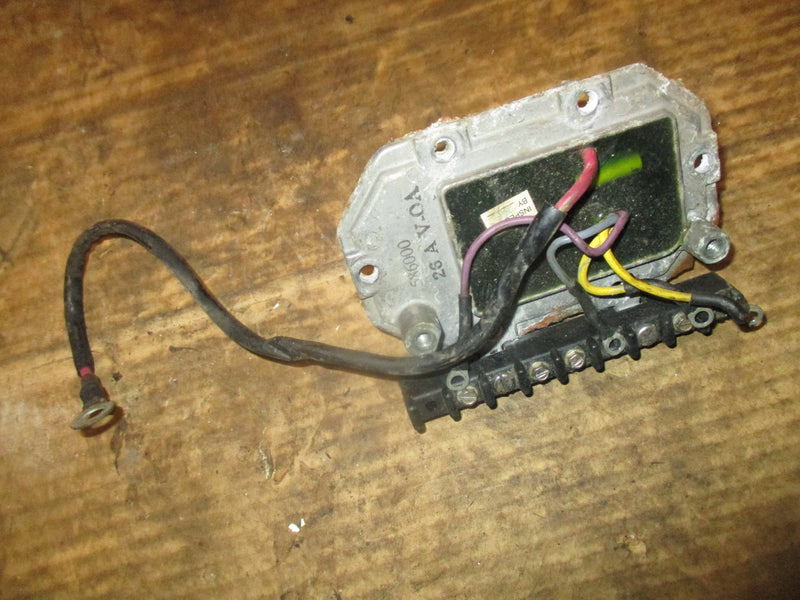Evinrude 225hp 2 stroke outboard rectifier regulator (586000)