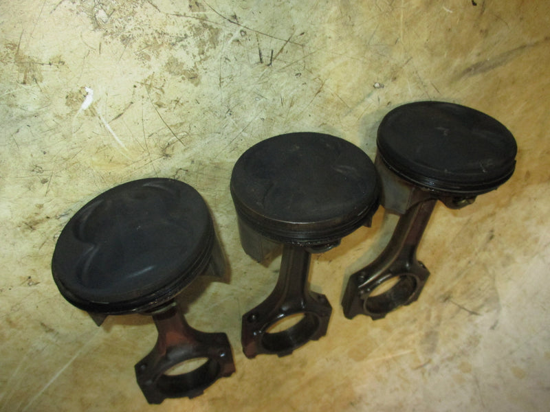 Yamaha/mercury 225hp 4 Stroke outboard piston and rod set of 3 (69J-00)