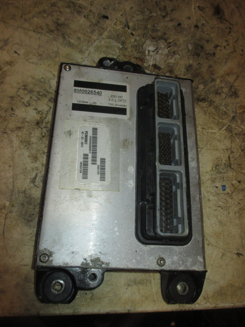 Mercury Optimax 3.0L 200hp 2 stroke outboard PCM/CDI (8M0026540)