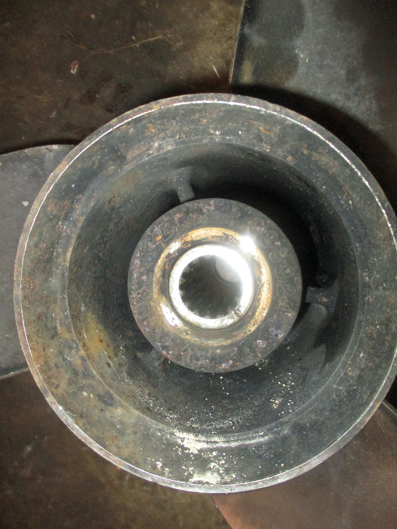 Evinrude 150hp 2 stroke outboard stainless steel propeller (389924) 14 1/2 x 19