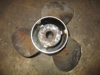 Load image into Gallery viewer, Evinrude 150hp 2 stroke outboard stainless steel propeller (389924) 14 1/2 x 19
