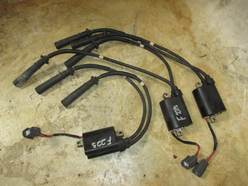 Yamaha/mercury 225hp 4 Stroke outboard ignition coil set (69J-82310-00)