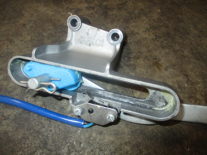 Yamaha 90hp 4 stroke outboard neutral switch and bracket (60V-8259F-00-00)