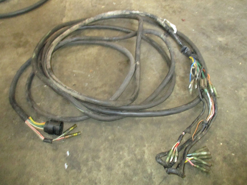 Suzuki outboard black round plug harness 20ft