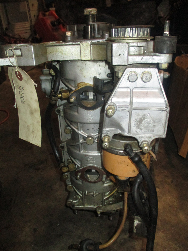 Mercury 65hp 2 stroke outboard crankcase powerhead