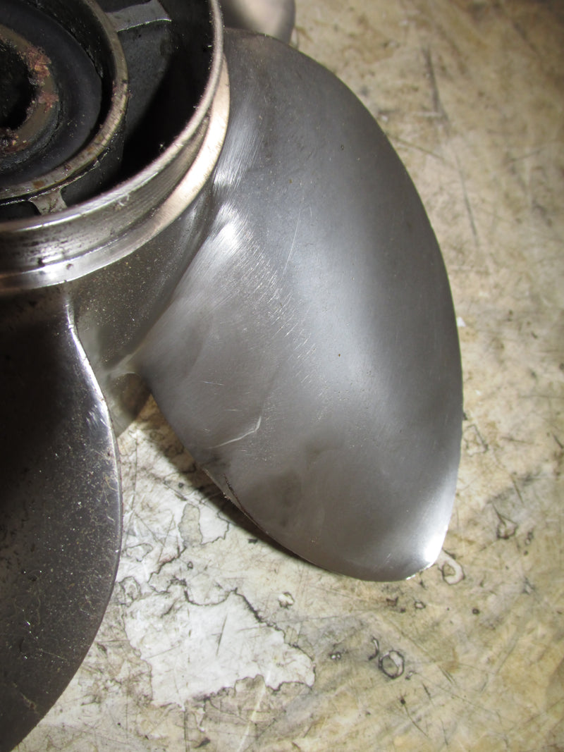 Evinrude Etec 115hp 2 Stroke Outboard 4 Blade Stainless Steel Propeller (763964)